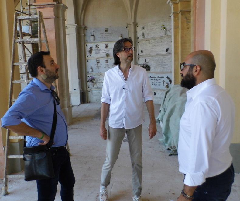 Ricostruzione cimitero I lavori proseguono con il secondo stralcio 