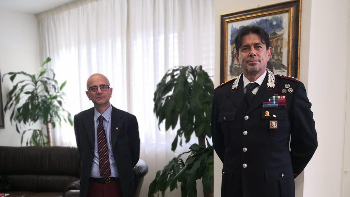 Il grazie del presidente della Provincia ai Carabinieri