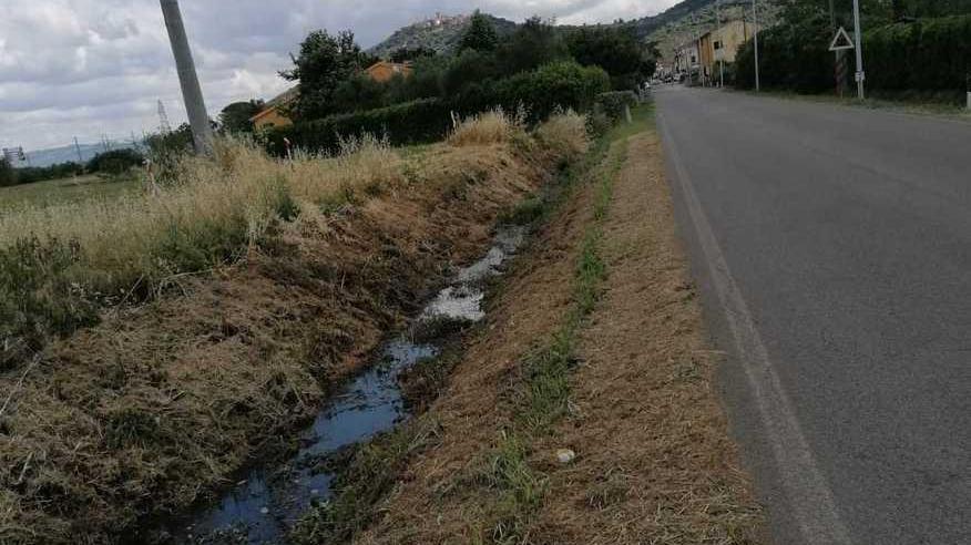 Il giallo delle fossette stradali: «È ricomparsa l’acqua nera»