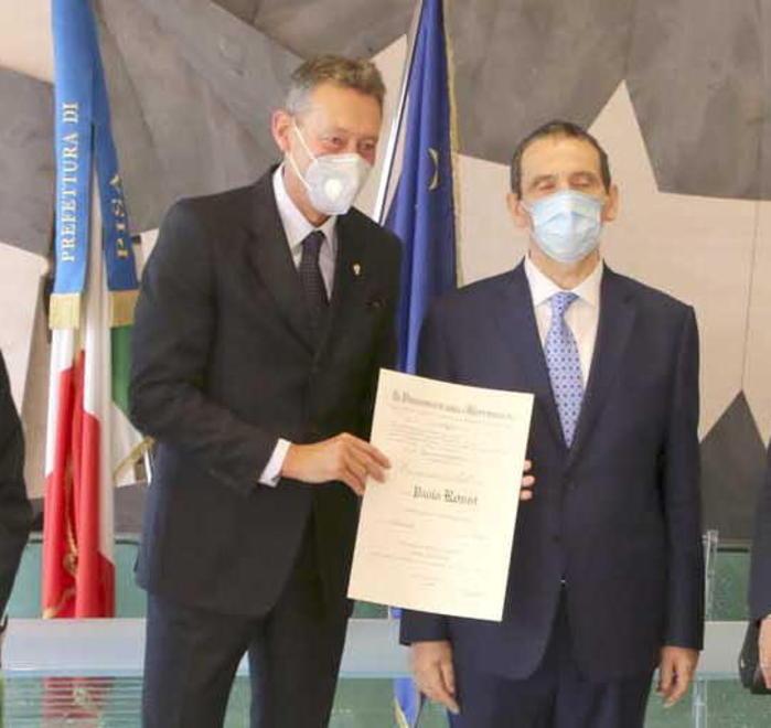 Rossi è commendatore della Repubblica, il capo della polizia: «Complimenti Paolo» 