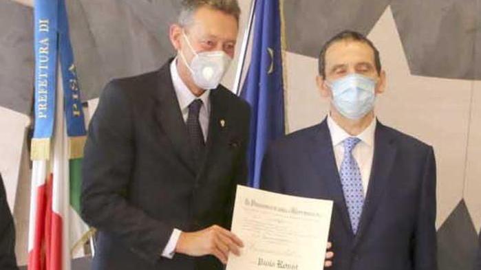 Rossi è commendatore della Repubblica, il capo della polizia: «Complimenti Paolo»