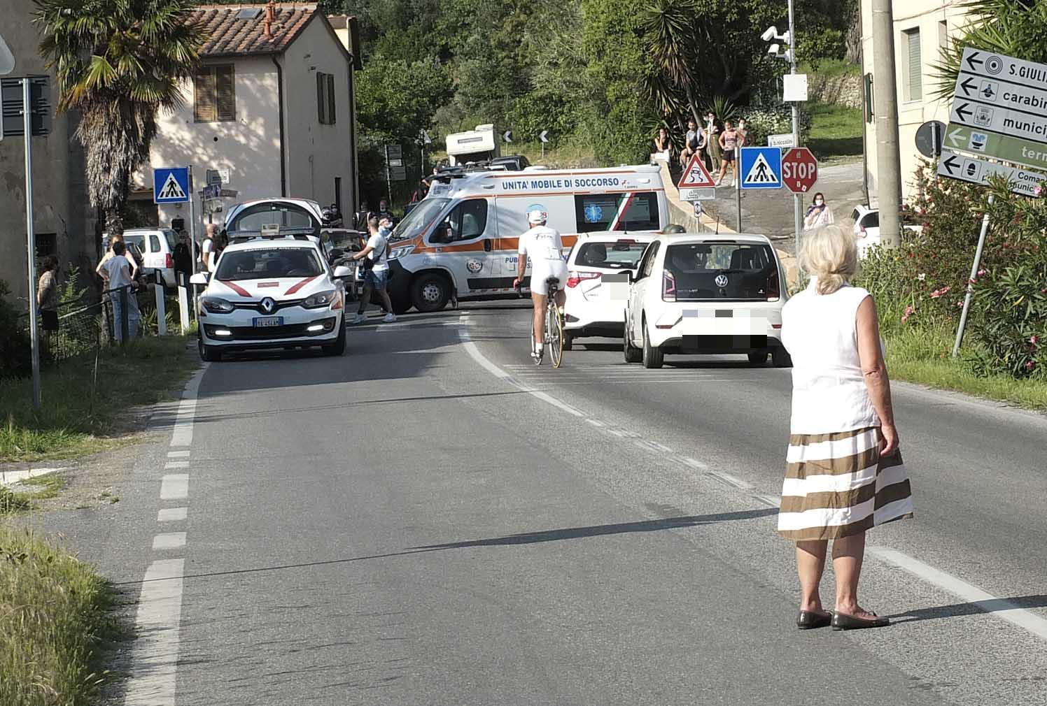 L’incidente mortale del 24 maggio all’incrocio tra il Brennero e via Niccolini (foto Muzzi)