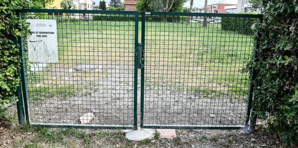 Sistemato il cancello dello sgambatoio nel parco di S.Anna 