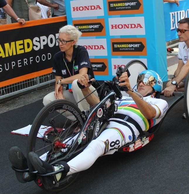 Tappa al Campovolo per la staffetta di Alex Zanardi