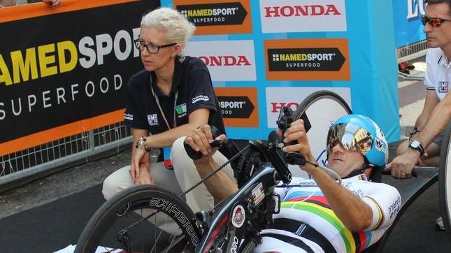 Tappa al Campovolo per la staffetta di Alex Zanardi