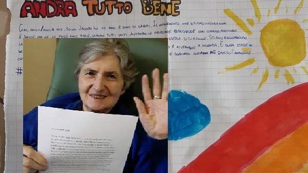 Carpi Quelle letterine dei nipoti di penna della quinta A agli anziani ospiti