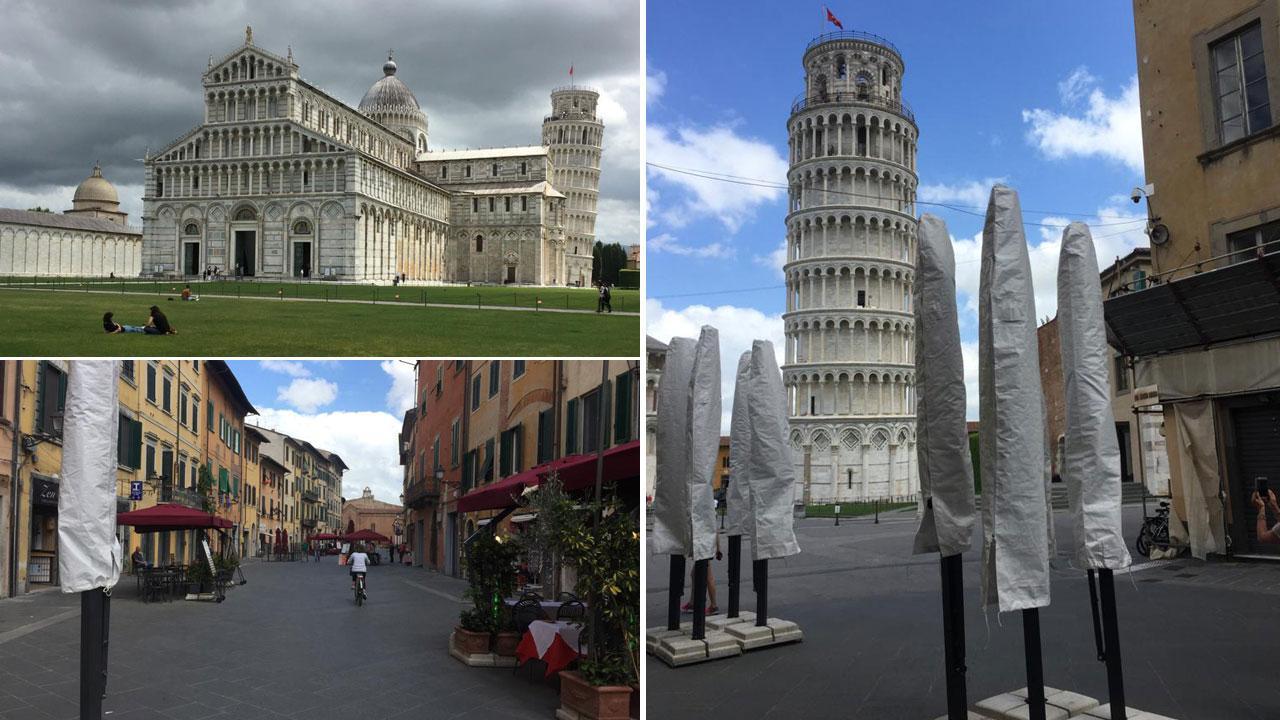 Pisa: piazza del Duomo quasi deserta, anche la Torre riaperta non fa miracoli