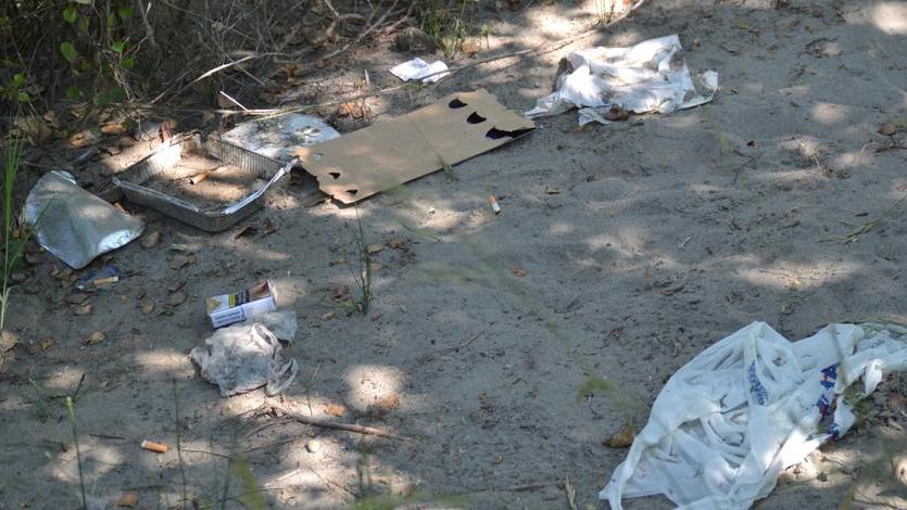 Il Parco fluviale di Sassuolo diventa una discarica