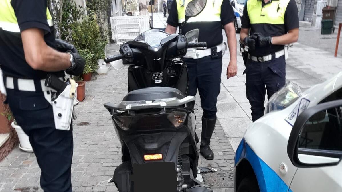 Spettacolare inseguimento per le vie di Cagliari, bloccati due giovani in moto