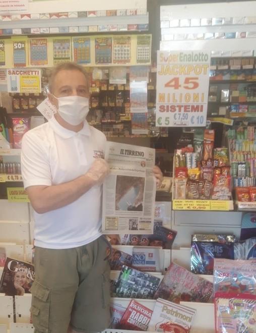 L’edicola La Coccinella sempre al servizio degli abitanti di Marina 