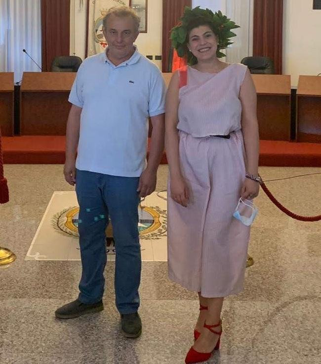  Una laurea “solenne” alla presenza del sindaco 