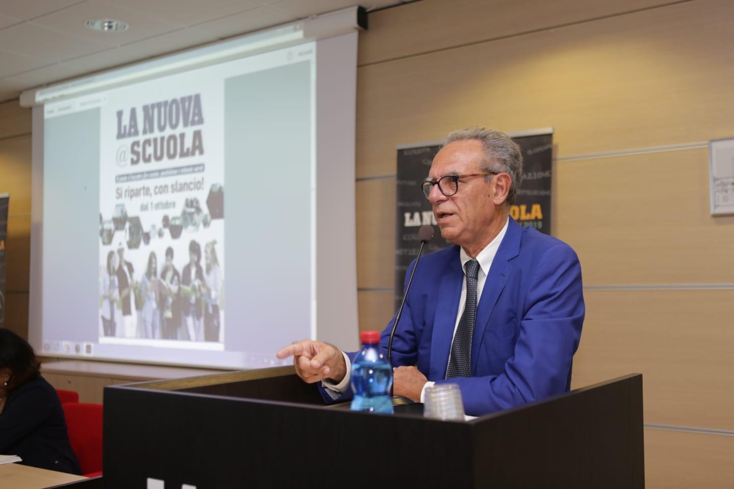 Il direttore della Nuova Sardegna Antonio Di Rosa