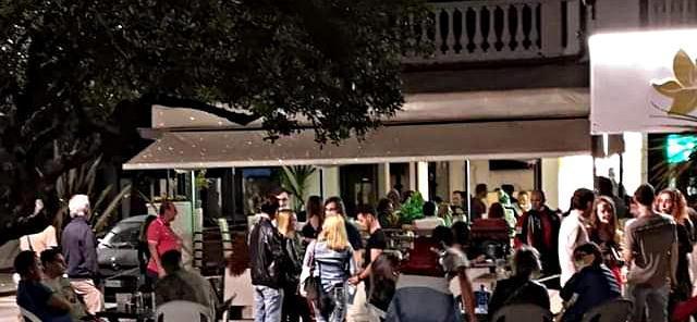 Il lounge bar Bargoni a Marina di Massa
