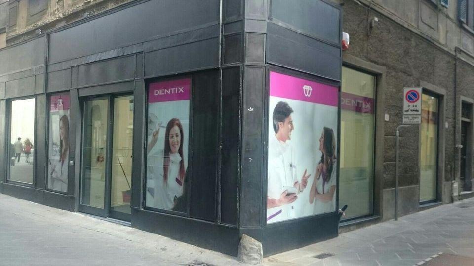 L'ambulatorio Dentix di corso Mazzoni