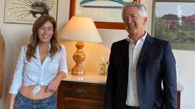 Fine settimana a Capalbio per l’ex ministra Maria Elena Boschi