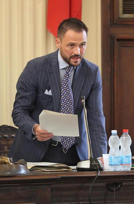 Il sindaco Luca Baroncini