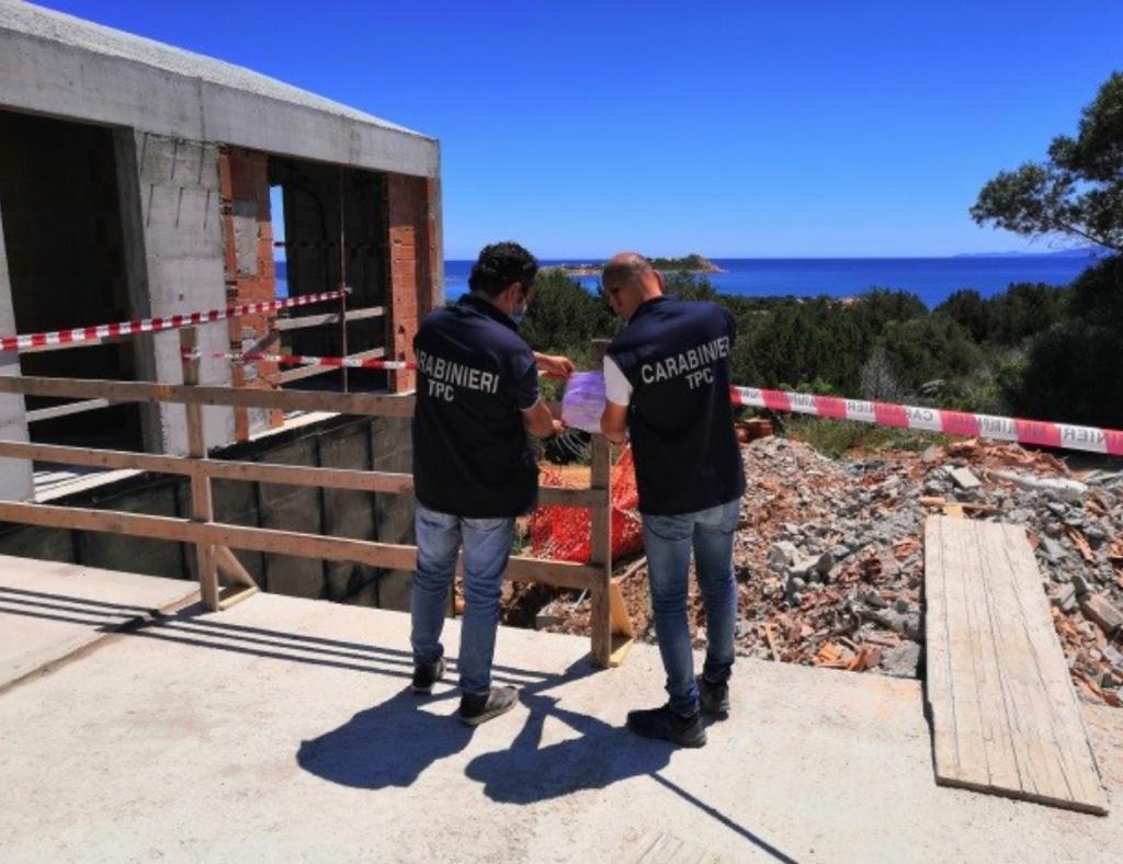 San Teodoro, due villette in costruzione sequestrate a Capo Coda Cavallo