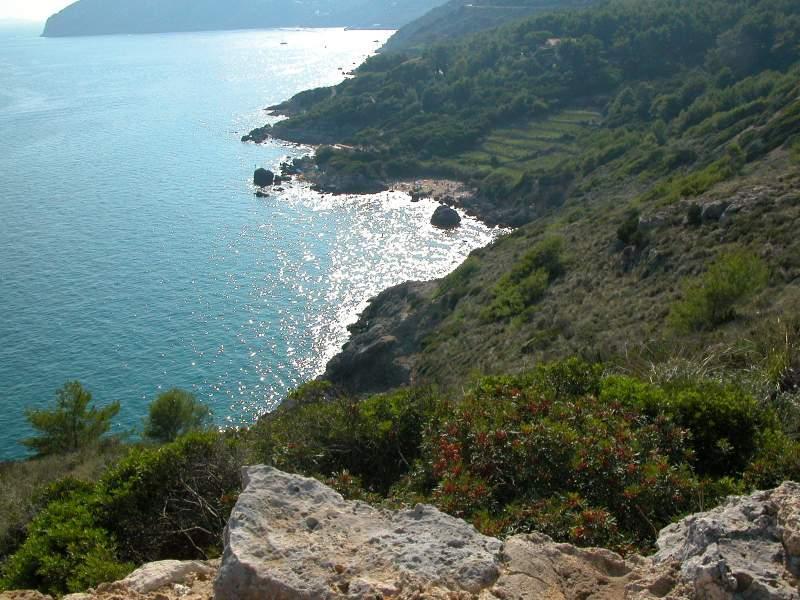 Una delle splendide cale dell'Argentario