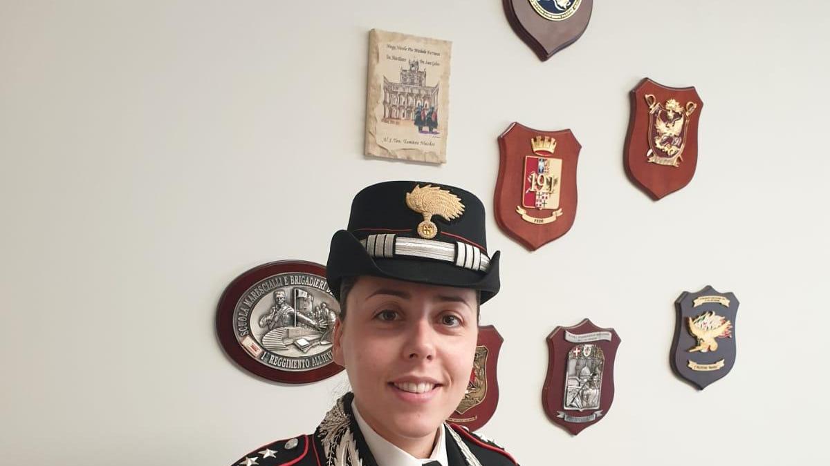Il capitano Tamara Nicolai