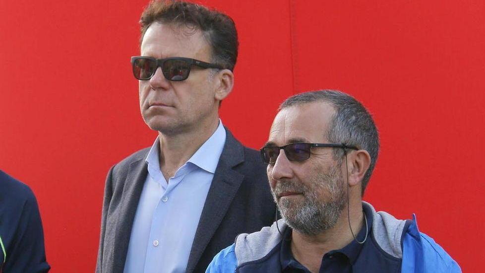 Il sindaco Conti e il rettore Mancarella insieme ad una manifestazione cittadina