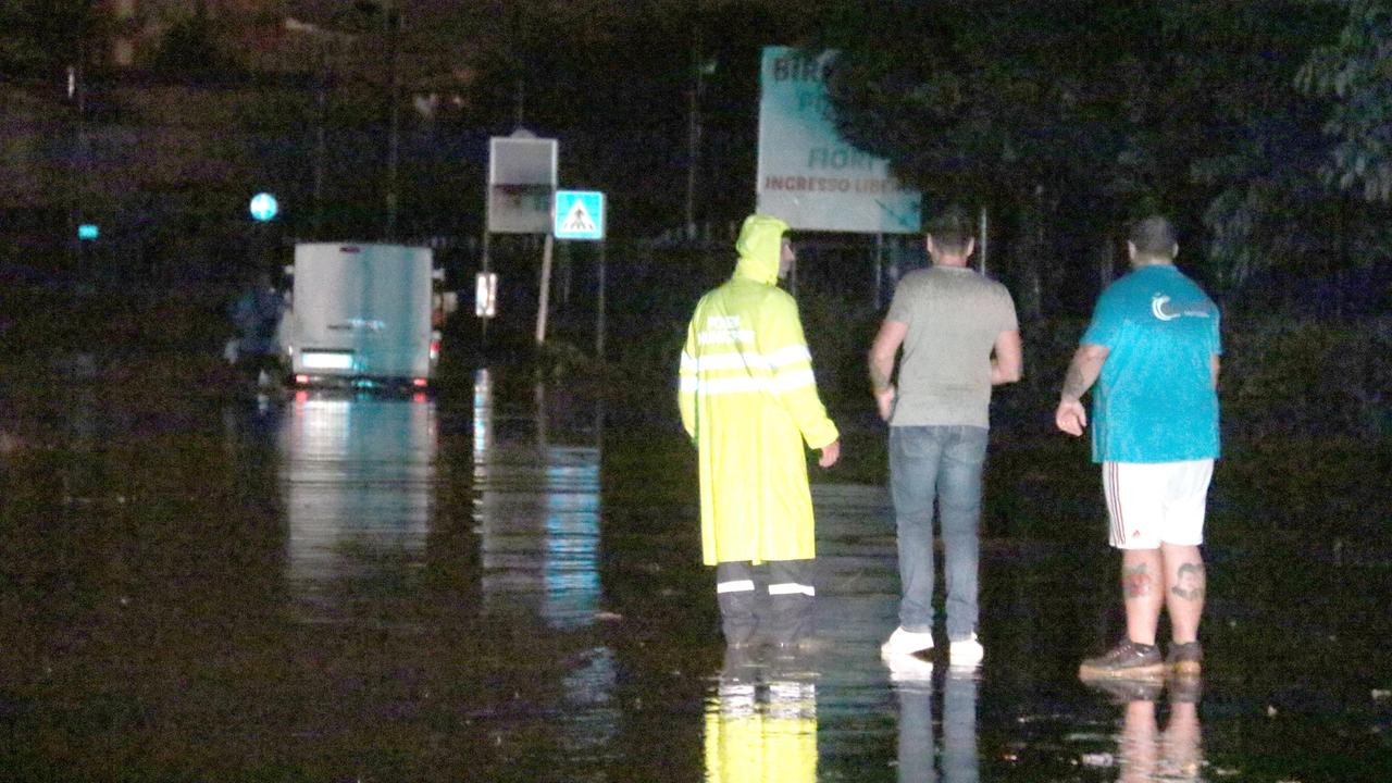 Forti temporali e rischio esondazioni a Livorno, scatta l'allerta arancione