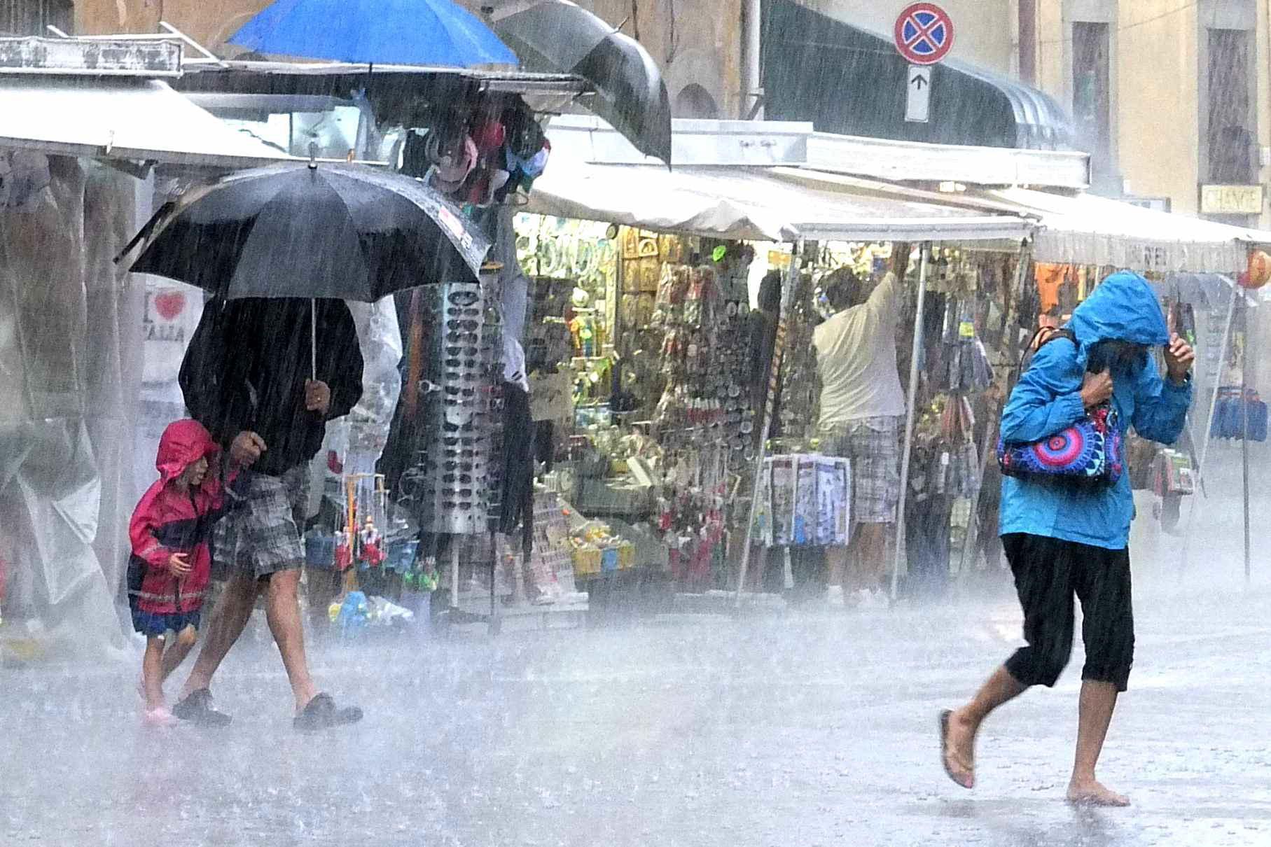Allerta arancio per i temporali: Lucca, Pisa e Livorno le province più a rischio