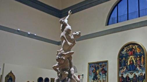 Accademia via ai lavori nella sala del Colosso