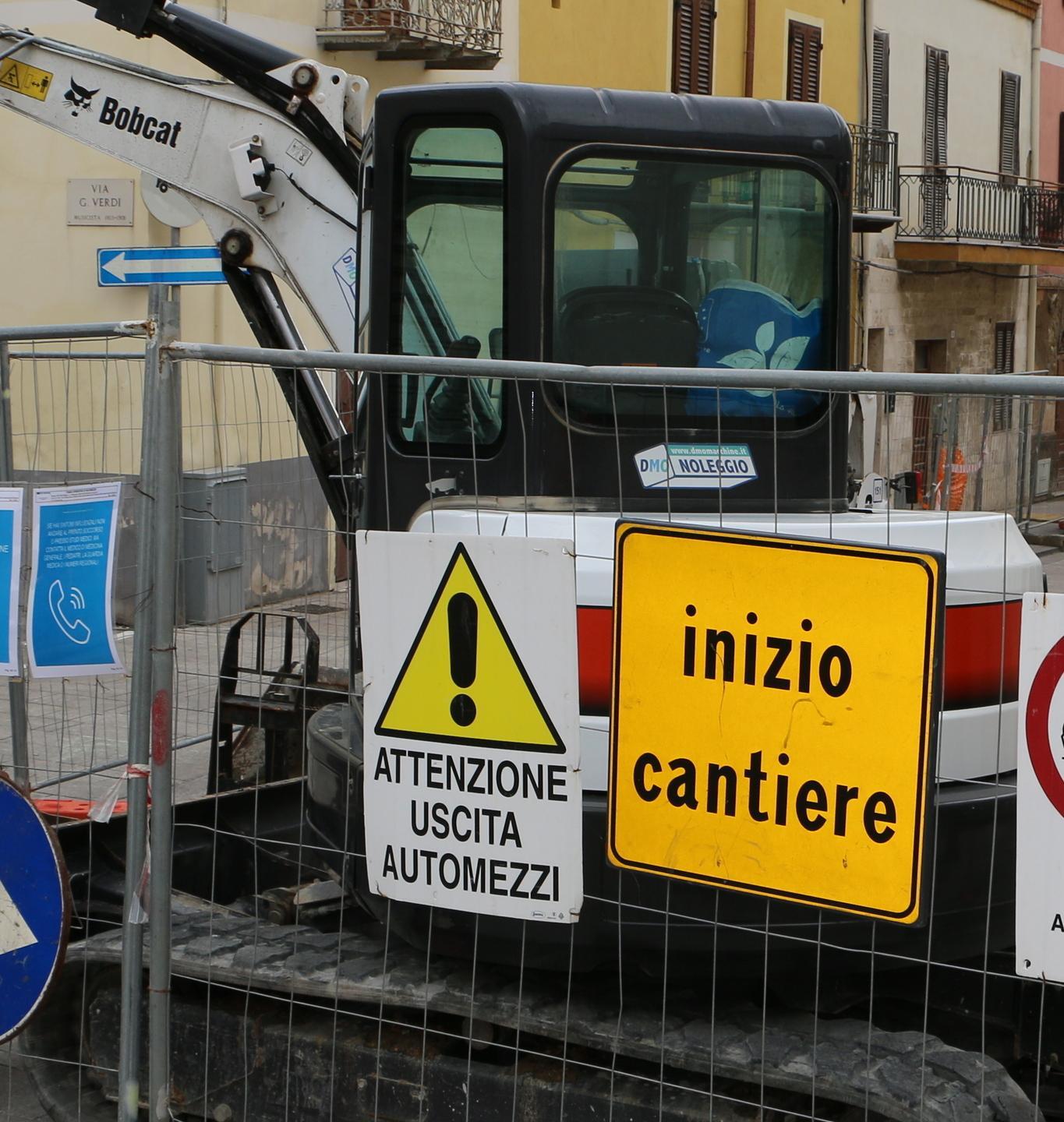 Lavori sulla sopraelevata sud 
