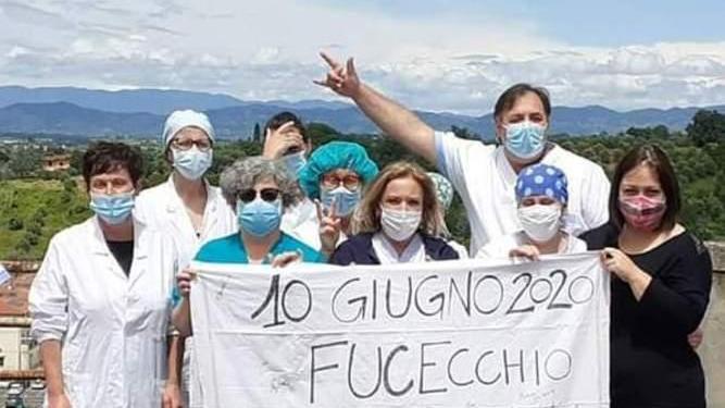 Chiuso il reparto Covid a Fucecchio