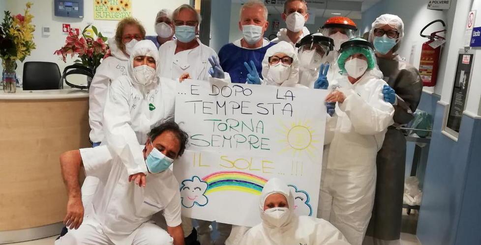 Finalmente nessun paziente nel reparto Covid del Noa 
