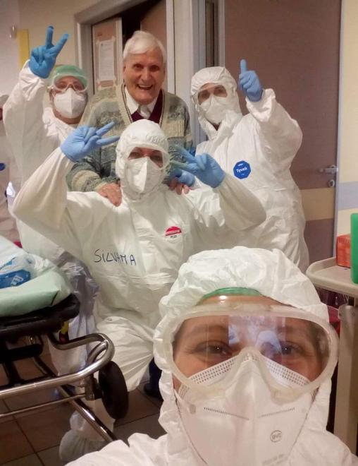 Fosco, novant’anni guarisce dal virus Vecchiano è Covid-free 