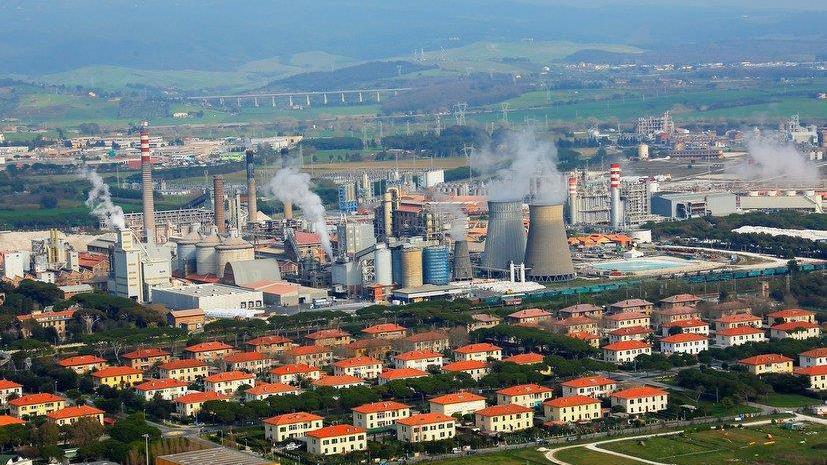 La Solvay a Rosignano