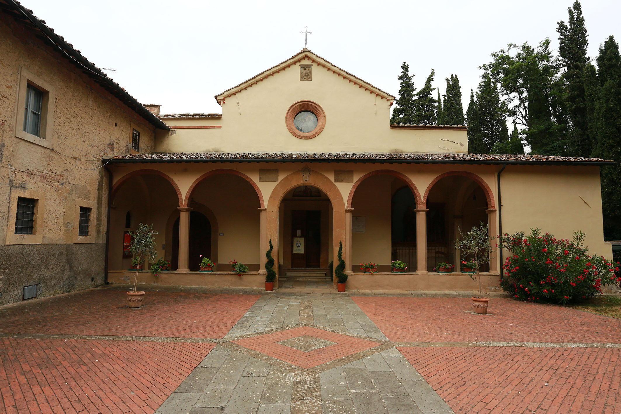 Il convento di San Vivaldo a Montaione (foto Carlo Sestini)