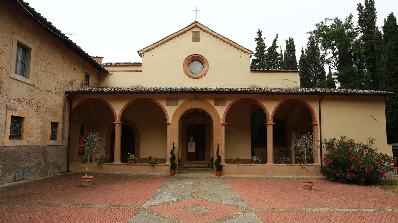 Il convento di San Vivaldo a Montaione (foto Carlo Sestini)