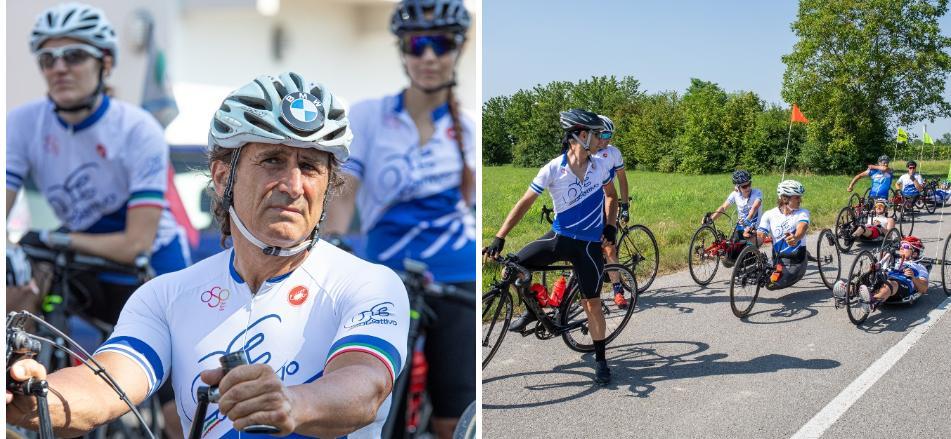 Obiettivo3, passa da anche da Pisa e Bientina la grande staffetta con Zanardi e Fabianelli 