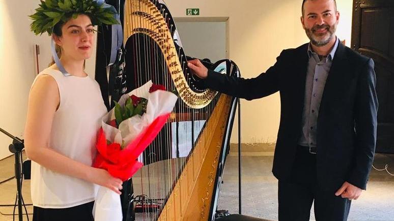 Il primo diploma accademico d’arpa al Peri è della ventenne Morgana Rudan