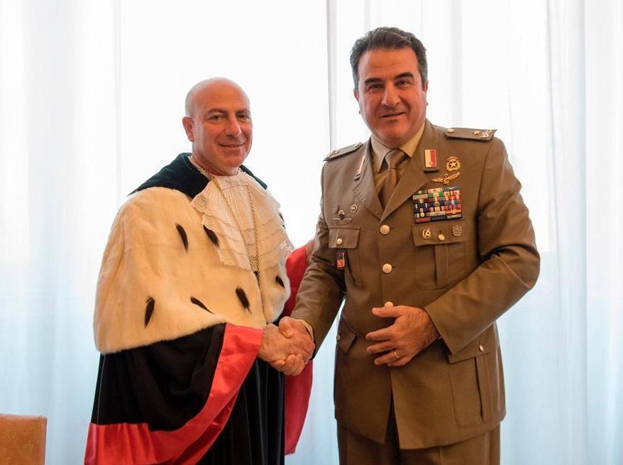 Ateneo e Brigata marciano insieme 