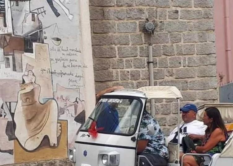 Orgosolo, un murale sul Covid 