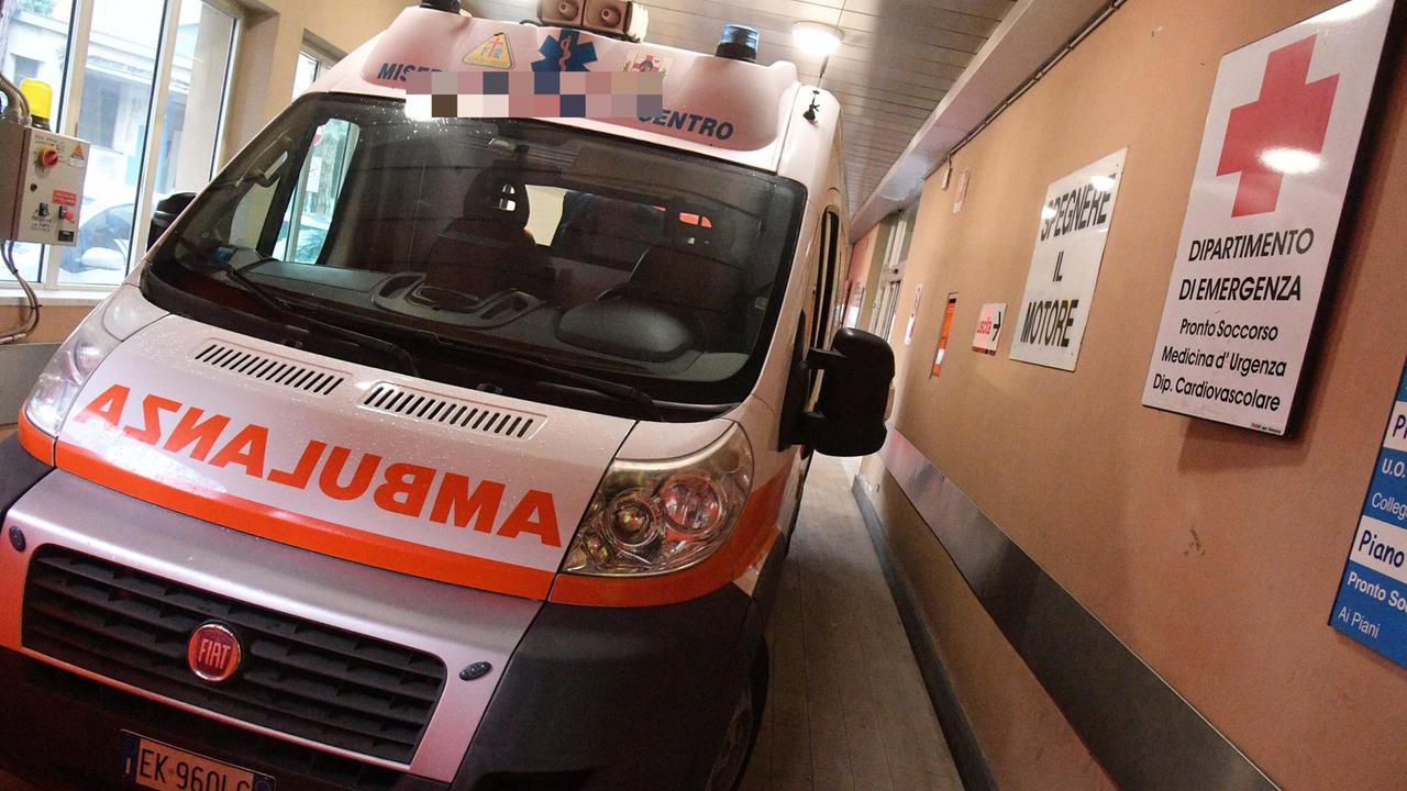 Un'ambulanza, immagine di repertorio