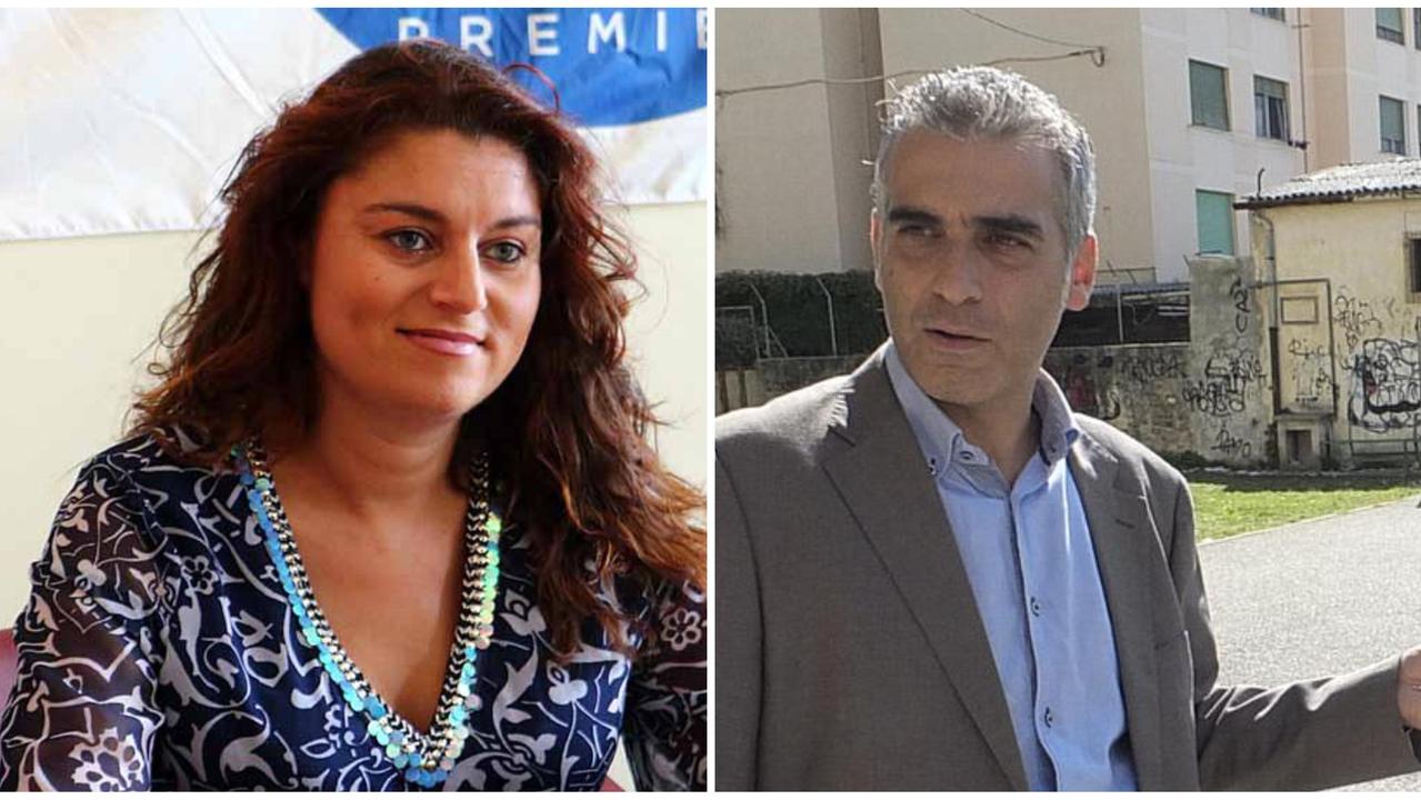 Susanna Ceccardi e Diego Petrucci