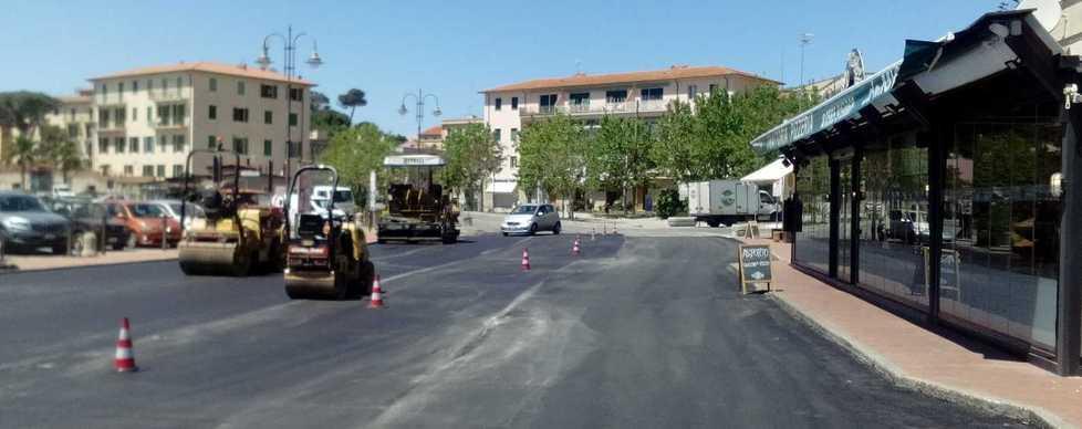 Nuovo asfalto in zona porto e il Comune interviene sulla costa di San Giovanni