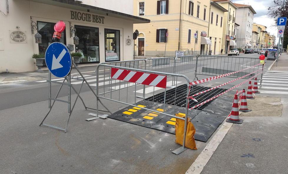 Attraversamenti rialzati Aperto il cantiere