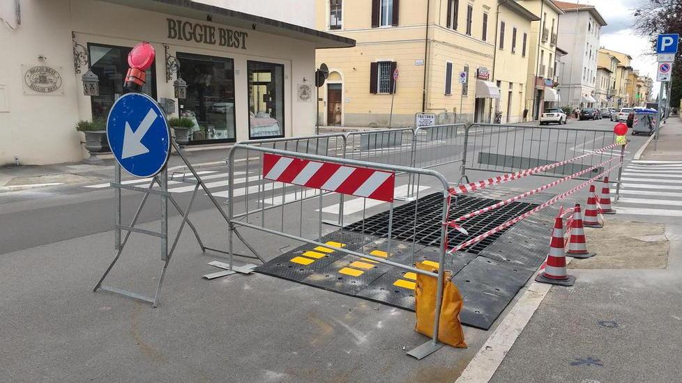 Attraversamenti rialzati Aperto il cantiere