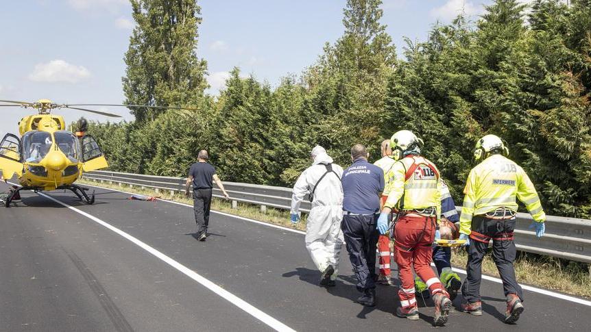 San Prospero Motociclista grave dopo lo schianto contro un’auto