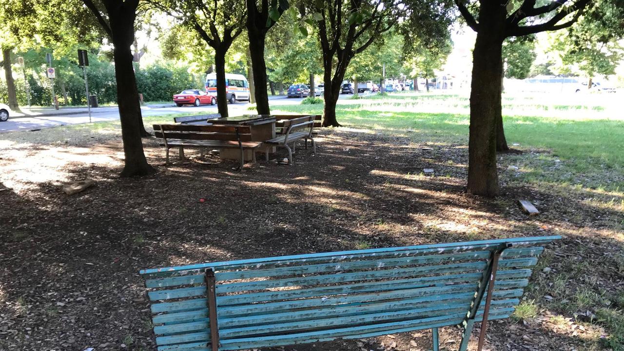 Il giardino di via Caduti senza Croce a Maliseti