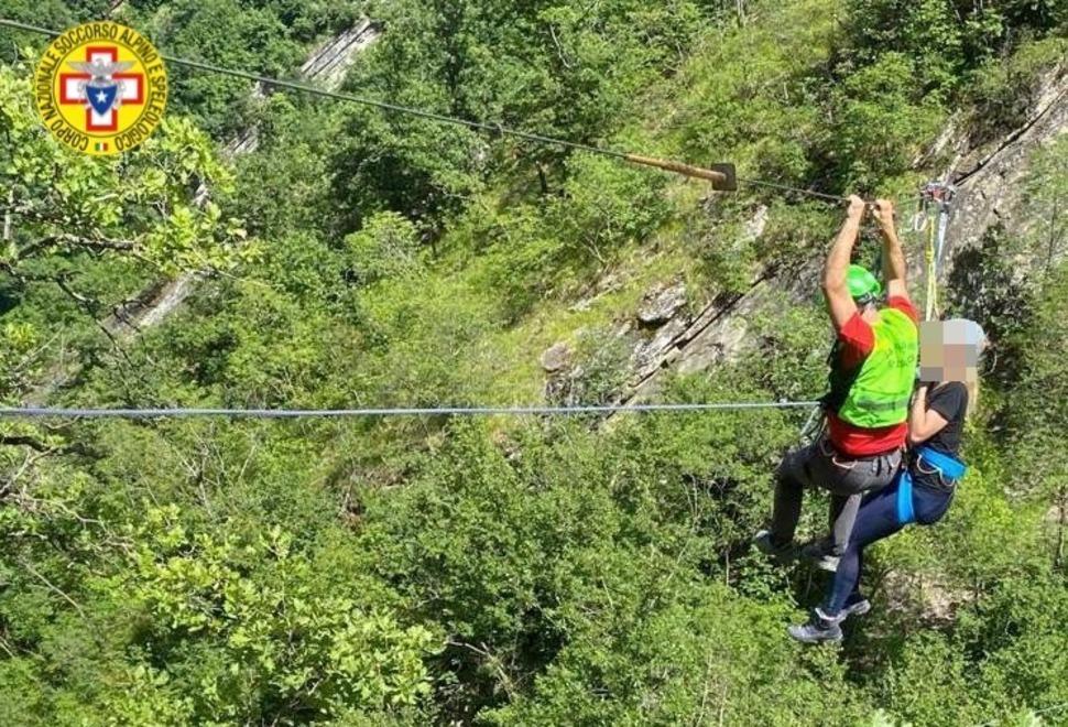 Toano, una 36enne soccorsa sulle Balze di Malpasso 