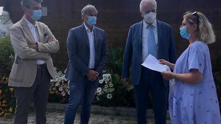 Giani sul nuovo Frecciarossa e alla Casina dei ricordi