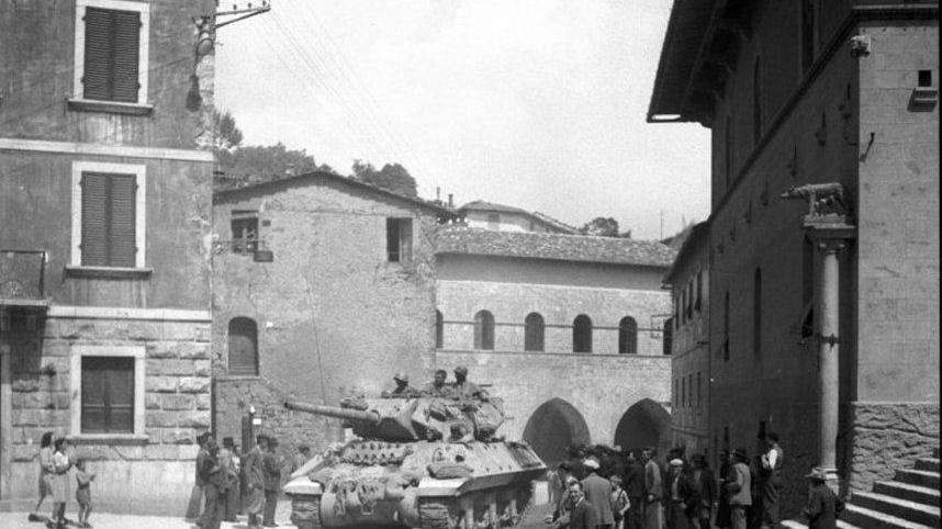 L’ingresso delle truppe americane in provincia