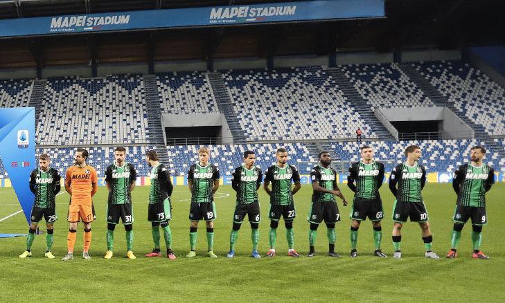 Sassuolo, il warm up al Mapei Stadium. E Benassi chiama Berardi 