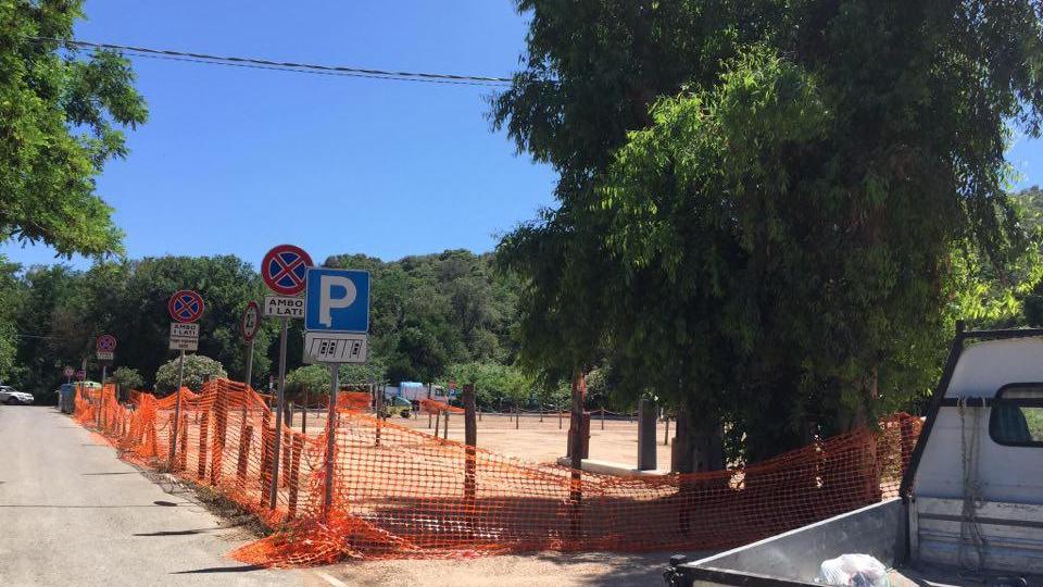 L’area di sosta Populonia Green Park a pagamento nel parcheggio della Pergola dal prossimo week end